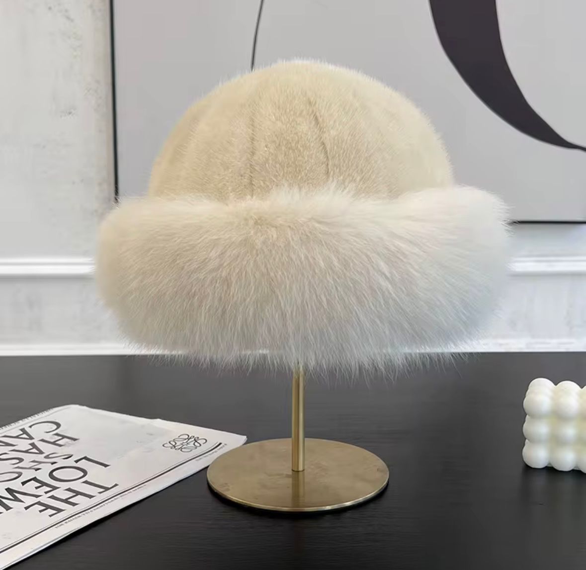 Luxury Real Fur Winter Hat – Premium Arctic Elegance